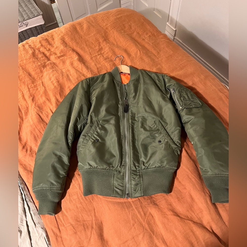 Authentic Alpha MA-1 Bomber jacket